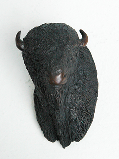 Bison Head  by Lisbeth Sabol