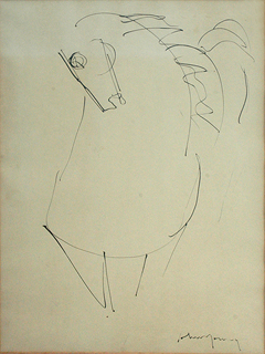 Untitled (Horse) by John  Young (1909-1997)