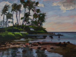 Wailupe Morning Study by Lynne Boyer