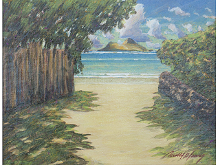 Path to the Beach by Russell Lowrey