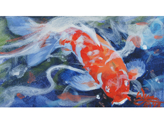 Koi Fish by Michelle Wynn