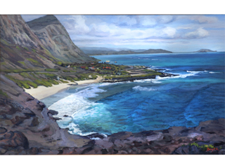 Makapu'u Scenic Vista by Lynne Boyer