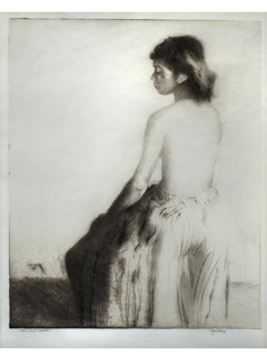 Grass Skirt Hawaii Girl by John Kelly (1876-1962)