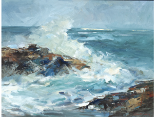 Untitled: Seascape by John Young (1909-1997)