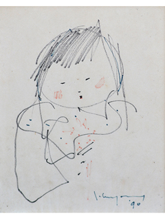 Little Girl by John Young (1909-1997)