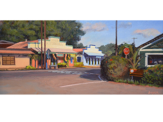 Historic Haleiwa Store Fronts by Lynne Boyer
