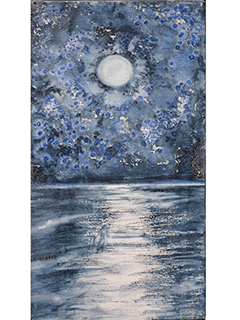 Squidder in Moonlight by Lauren Achitoff-Storm