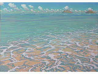 Lanikai Tidal Wash by Russell Lowrey