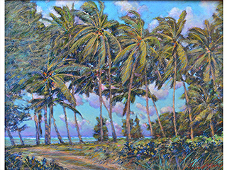 North Shore Palms by Russell Lowrey Giclees