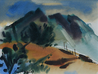 Untitled Watercolor by John Young (1909-1997)