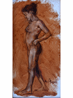 Girl Study by Anna J. Farawell-Goo