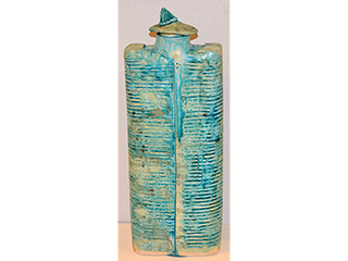 Turquoise Ginger Jar by Arabella  Ark