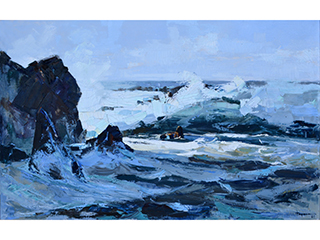 North Shore Surf by Hiroshi Tagami (1928-2014)