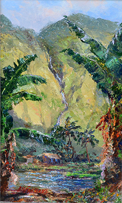 Waipio Valley by Betty Hay Freeland (1941-2023)