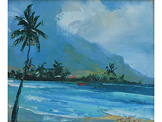 Untitled-Depicting North Shore by Beverly  Fettig