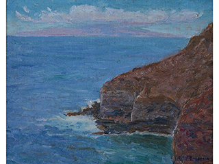 Maui Coastal Seascape by Arthur  Emerson (1885-1968)