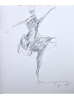 Dancer by John Young (1909-1997)