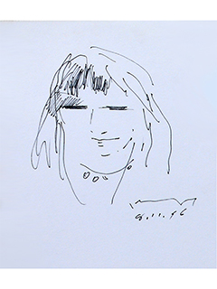 Portrait of Woman 4 by John Young (1909-1997)