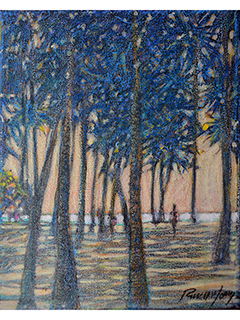 Kaimana Palms by Russell Lowrey