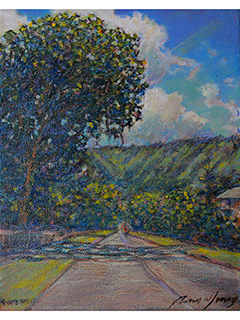 East Manoa Road by Russell Lowrey