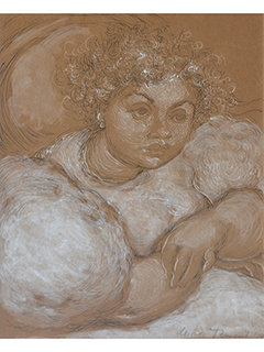 Woman Seated by Madge Tennent (1889-1972)