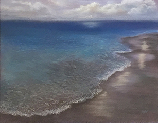 Malaekahana Reflections by Laurie McKeon