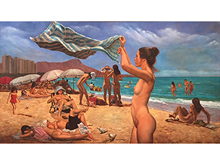 Beach by Snowden Hodges