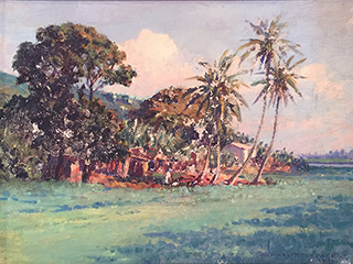 Landscape, Windward Oahu by D. Howard Hitchcock (1861-1943)