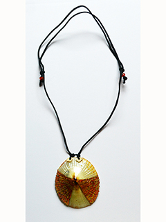 Opihi Shell Pendant Necklace (#7) by Marshall Kary