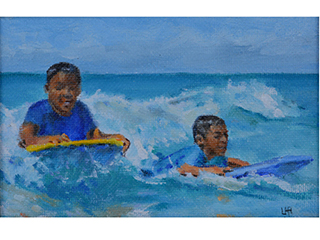 Right Side Wave by Burton  Uhr