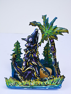 Owooo... (wolf) by Bernard  Moriaz