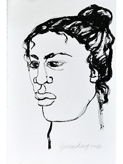 Untitled Portrait by Yvonne Cheng