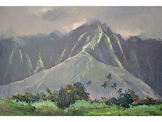 Koolau - Kahaluu by Hiroshi Tagami (1928-2014)