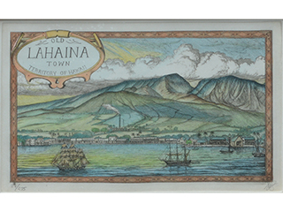 Lahaina Town by Steve Strickland 