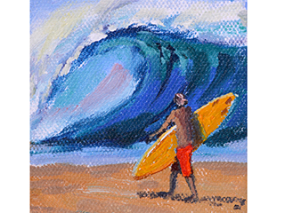 Goin' Surfin' by Lynne Boyer