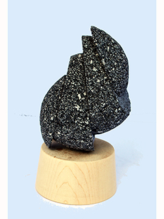 Suiseki Black by Kamran  Samimi