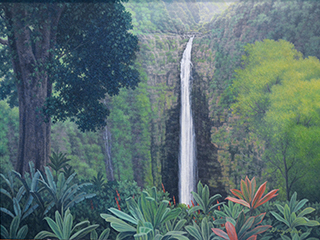 Waimea Falls by Gary  Reed (1948-2015)