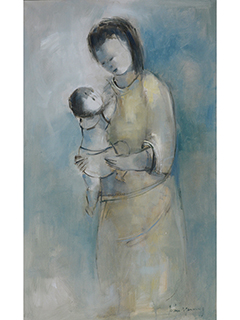 Mother and Child by John Young (1909-1997)