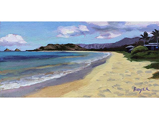 Kailua Beach Walk by Lynne Boyer