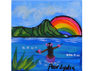 Rainbow Hula by Poor Lydia Chadick