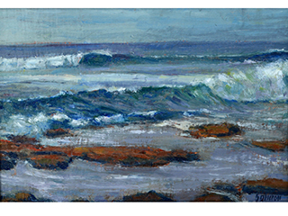 Morning Surf at Kalwi II by Fred  Salmon