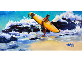 North Shore Swell by Michelle Wynn