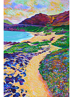 Path to Makapu'u Beach by David  Friedman