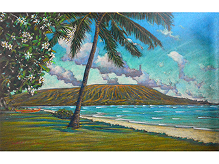 View to Kokohead by Russell Lowrey