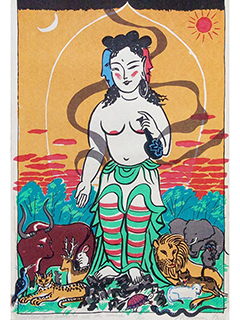 Goddess Gave Name to All Animals #16/50 by Mayumi Oda