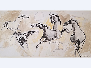 5 Horses by John Young (1909-1997)