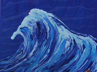 Wave I by Tetyana Miyamoto