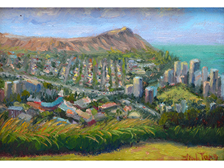 View From Tantalus Lookout by Linh Tang