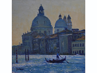 Gondolier by Fred  Salmon
