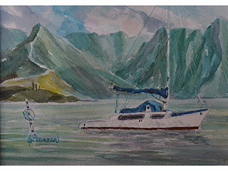 Kaneohe Bay by Edward Brennan